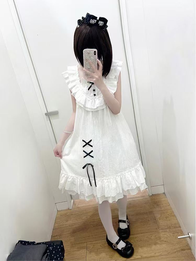 Vintage Fashion In 2025 - Kawaii Кружевное платье Женская мода Лолита