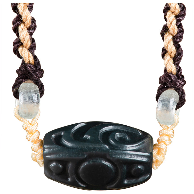 Vintage Fashion Jewelry Necklaces - Подвеска-бусина из нефрита Хэтянь, винтажный модный