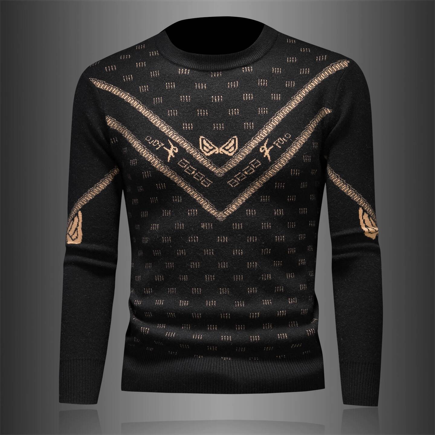 Vintage Fashion Outfits Men - Винтажный модный свитер, мужской зимний мужской