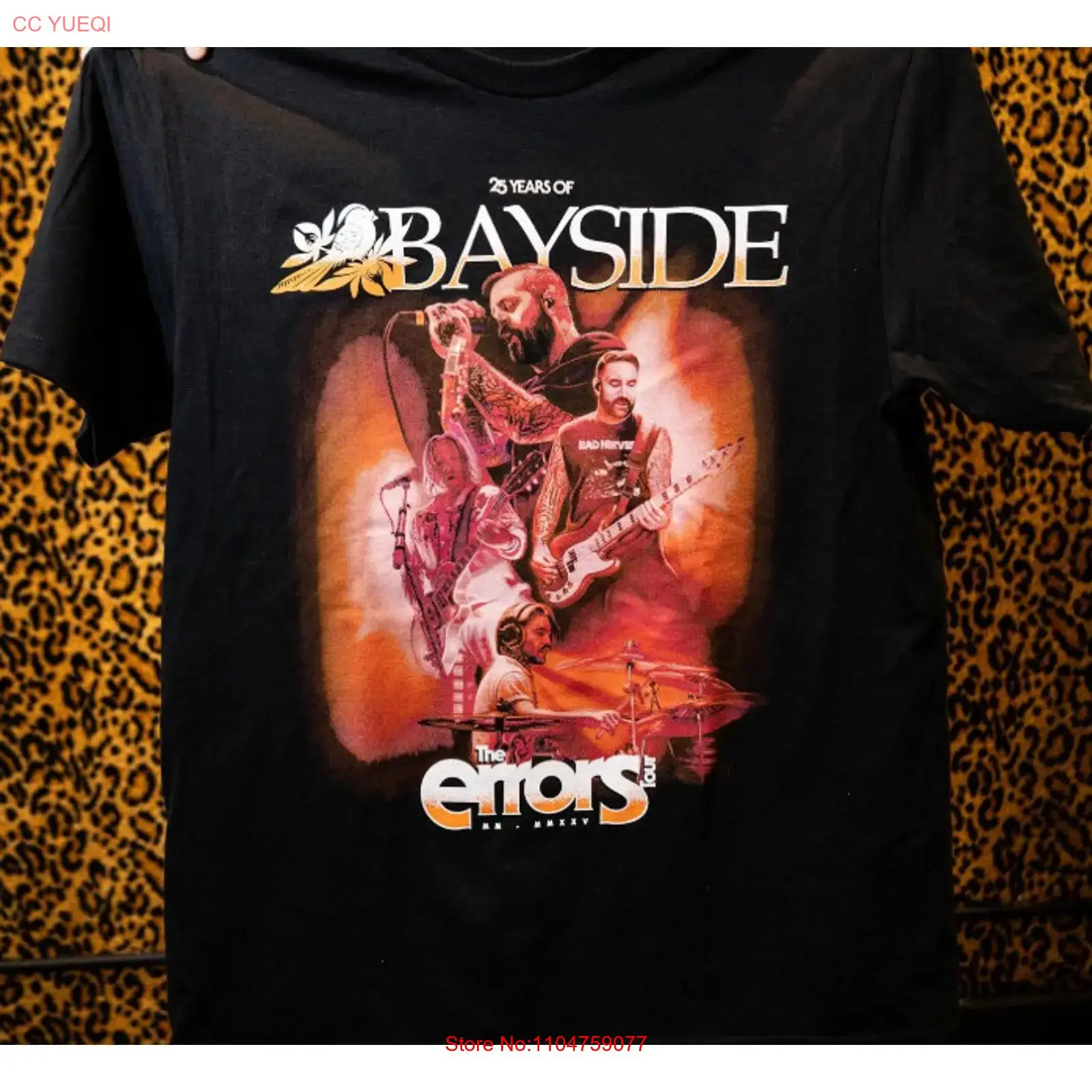 Vintage Fashion In 2025 - Футболка Bayside The Errors Tour 2025