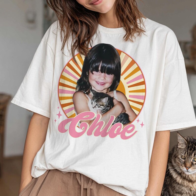 Vintage Fashion Photos - Футболка с винтажным фото и годом