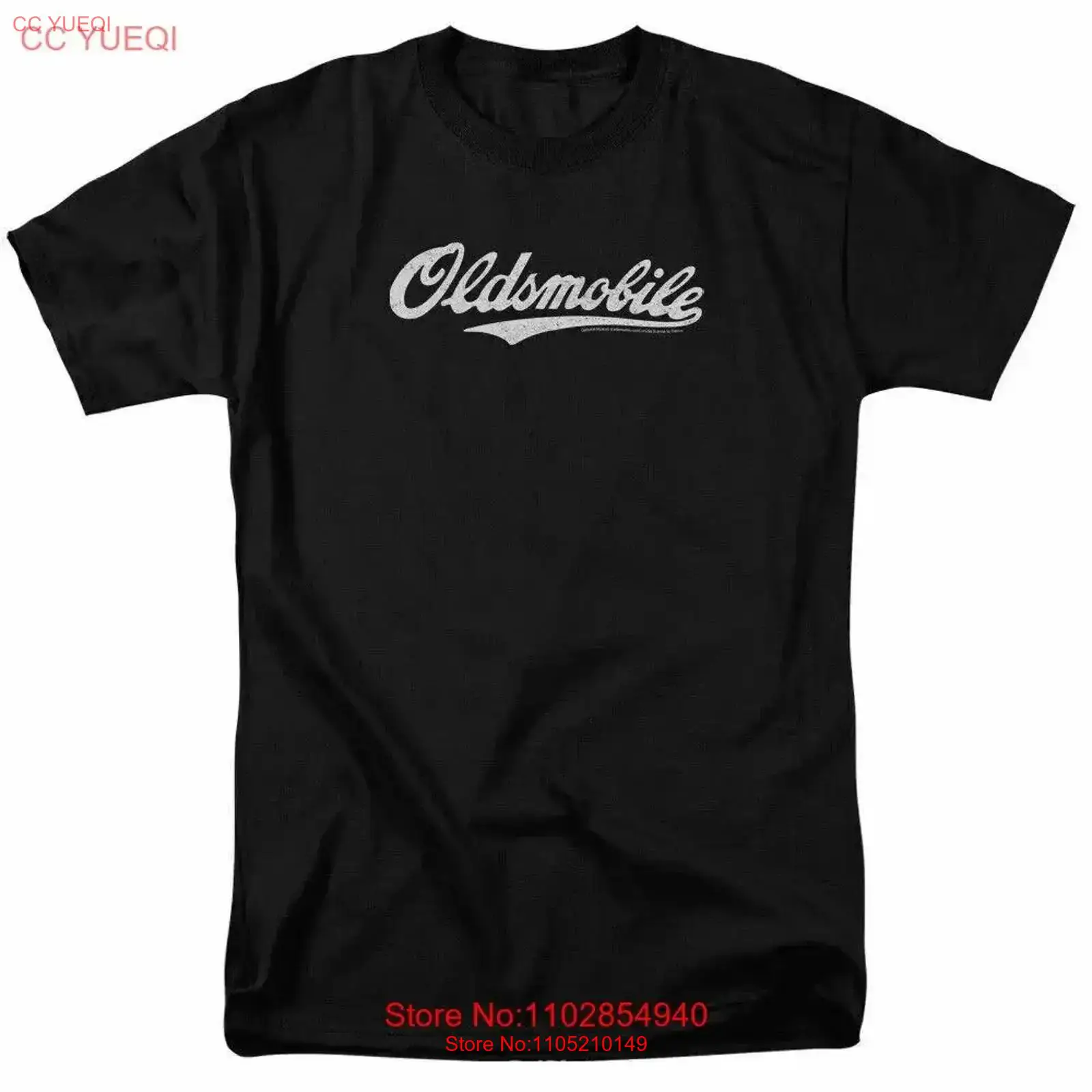 Vintage Fashion Logo - Oldsmobile Cursive футболка с логотипом, мужская