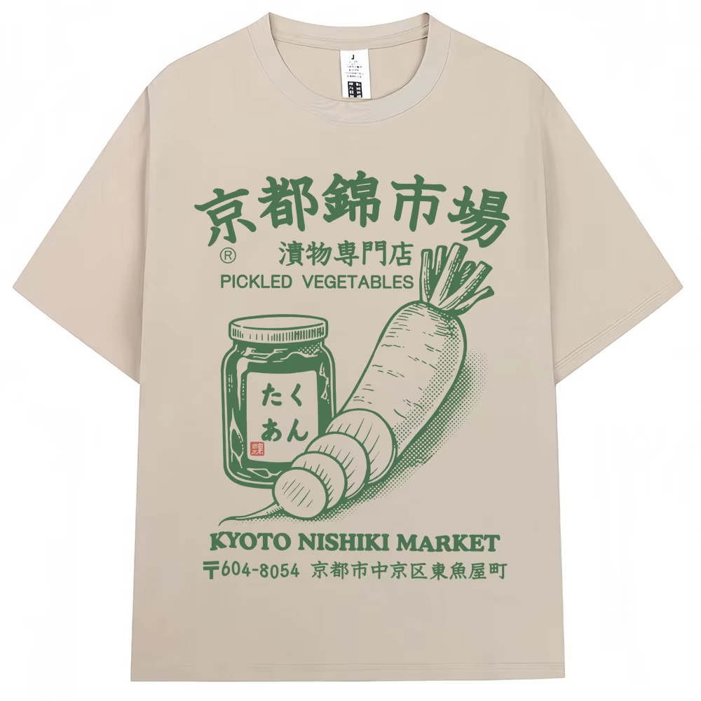 Футболка с принтом в японском  – обзор и цена Vintage Fashion Market