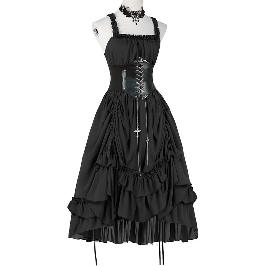 Женское готическое платье-корс – обзор и цена Vintage Slip Dress