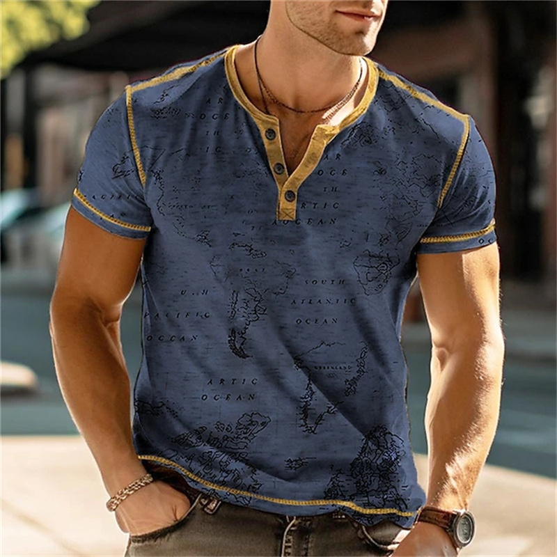 Мужские рубашки-хенли с забавн – обзор и цена Vintage Fashion Mens